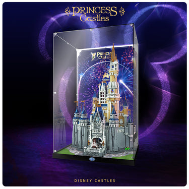 Lego The Disney Castle 71040 Display Case - Assembled Model